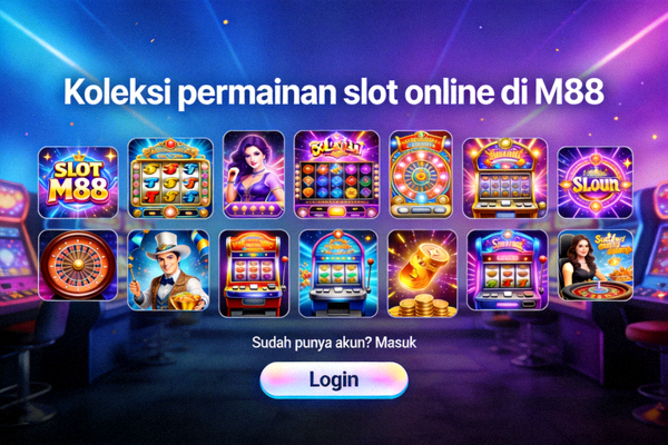 Koleksi permainan slot online di M88 yang dapat diakses setelah login